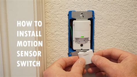 hook up motion sensor light switch